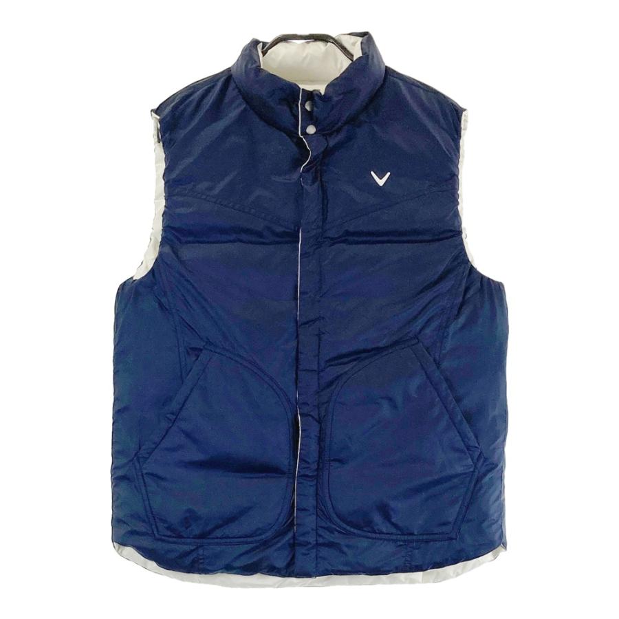 CALLAWAY キャロウェイ リバーシブル ダウンベスト ホワイト系 L