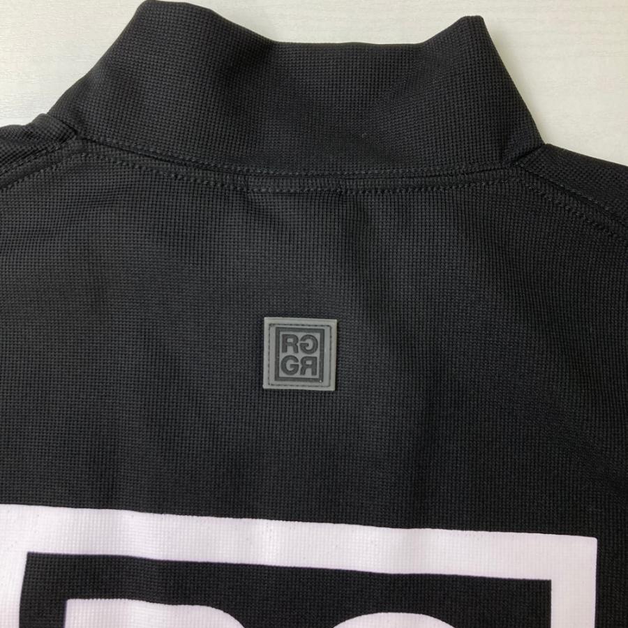 新品】RUFFLOG ラフロッグ 2024年 モックネック 半袖Tシャツ ブラック