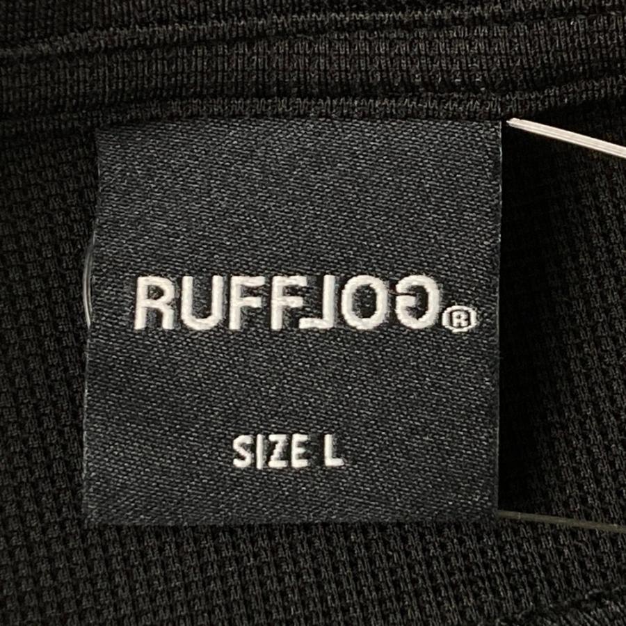 新品】RUFFLOG ラフロッグ 2024年 モックネック 半袖Tシャツ ブラック