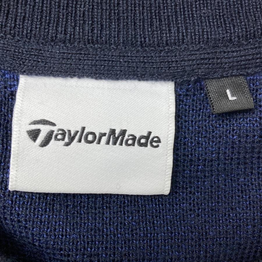 TAYLOR MADE テーラーメイド ニット セーター ネイビー系 L ゴルフ