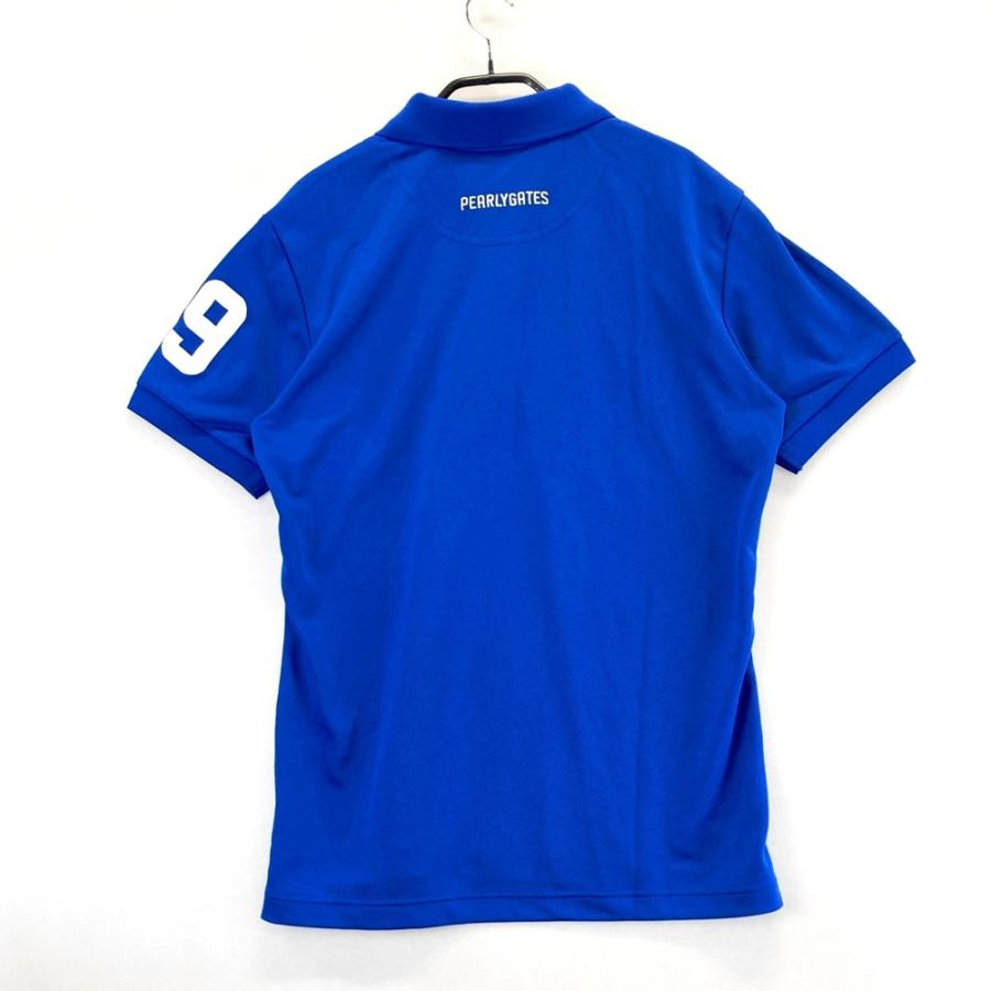 PEARLY GATES パーリーゲイツ 半袖ポロシャツ ブルー系 4 ゴルフウェア