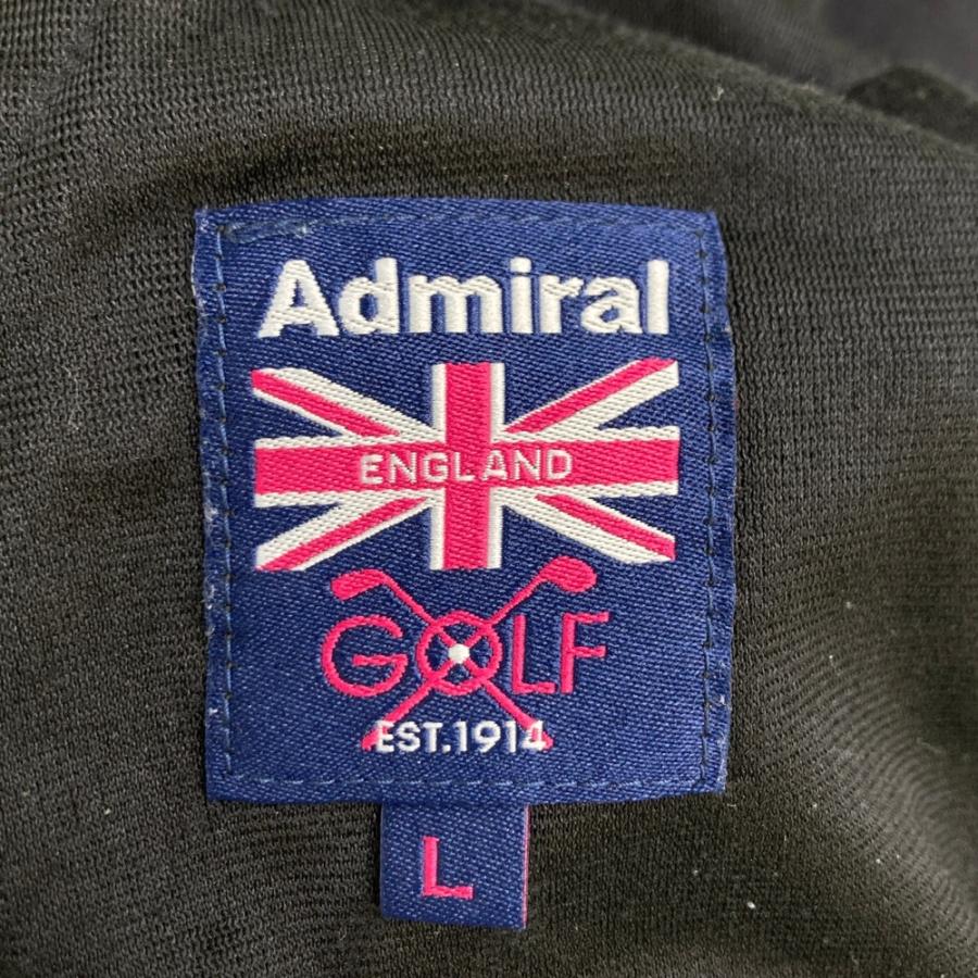 ADMIRAL アドミラル ストレッチパンツ ブラック系 L ゴルフウェア