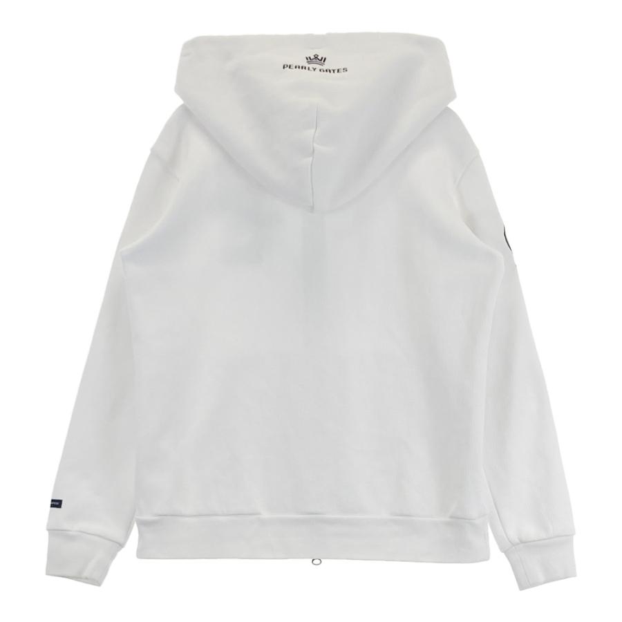 PEARLY GATES パーリーゲイツ ジップパーカー ホワイト系 0 ゴルフ