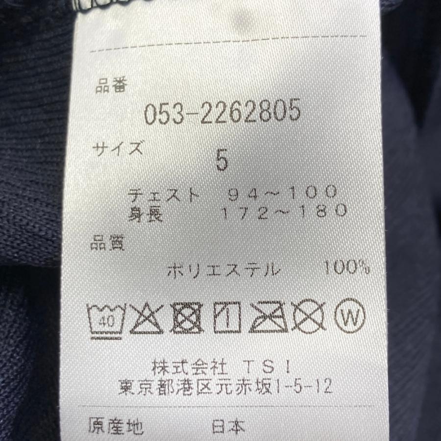 PEARLY GATES パーリーゲイツ ニットジップパーカー ネイビー系 5