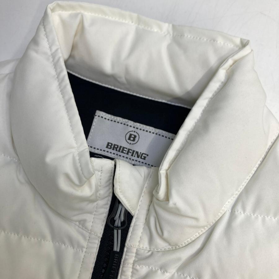 BRIEFING GOLF ブリーフィング TAION ダウンベスト ホワイト系 S