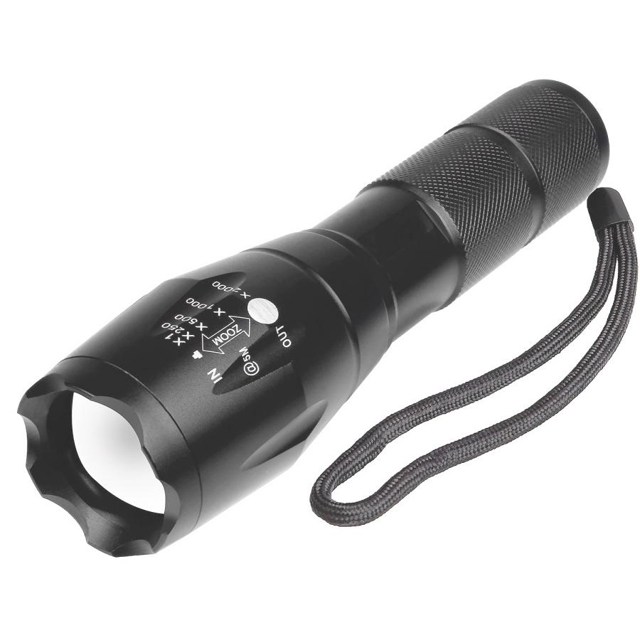 SUCCUL（サクル） LED懐中電灯 防災 超強力 500lm CREE XMLT6 700m