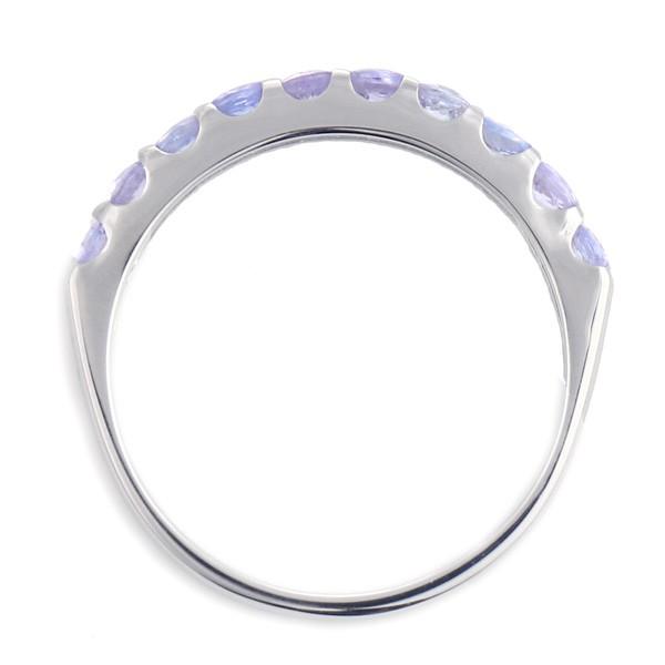 SUEHIRO（スエヒロ） エタニティリング プラチナ タンザナイト リング