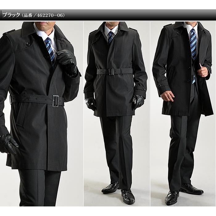 スーツスタイルMARUTOMI シングルトレンチコート メンズ スプリング