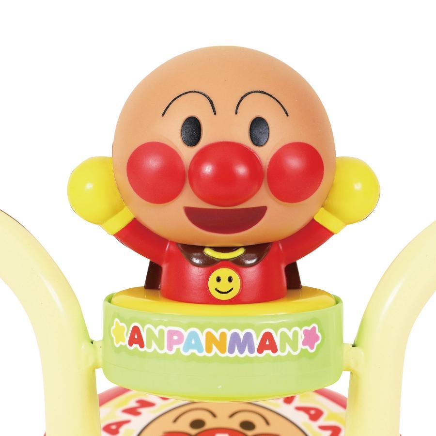 エムアンドエム 三輪車 アンパンマン1歳 2歳 手押し棒付き 折りたたみ