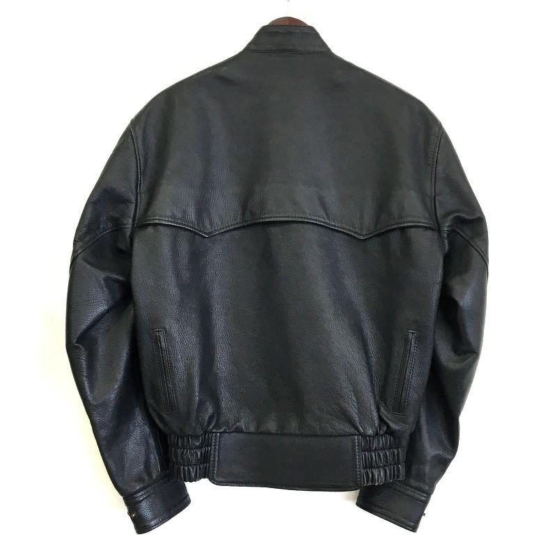 PAIR SLOPE レザージャケット バイクウェア メンズ Lサイズ ブラック