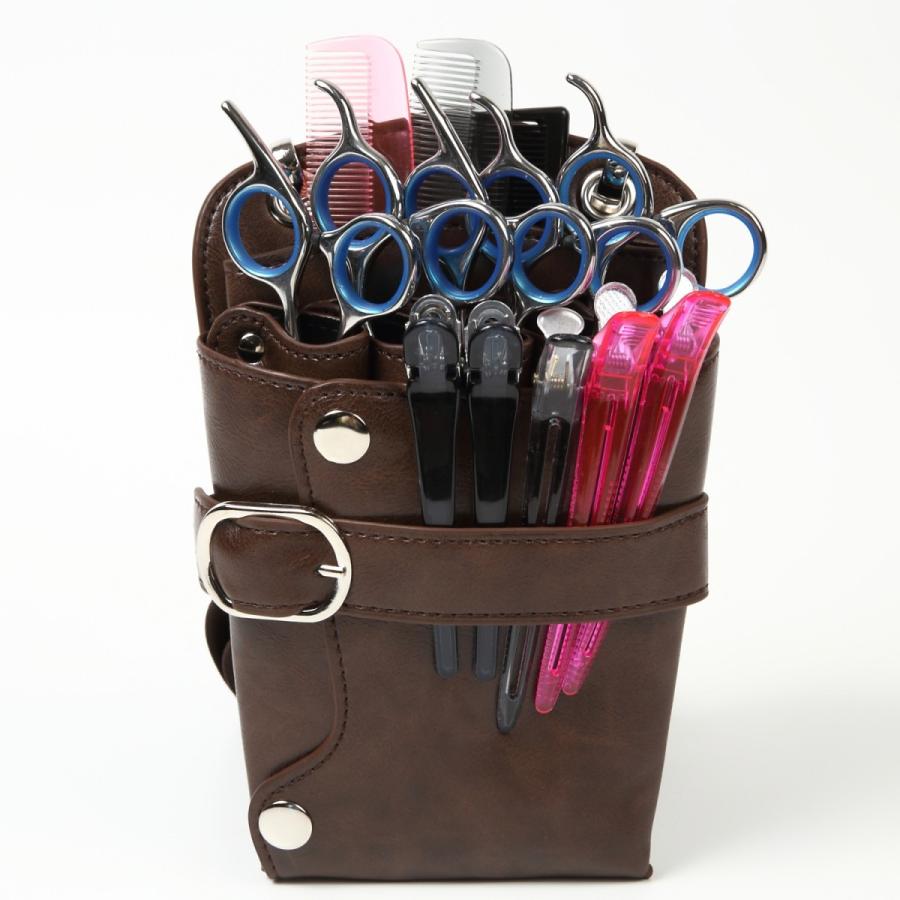 Charlottey シザーケース 美容師 トリマー 通販 5丁 シザーバッグ