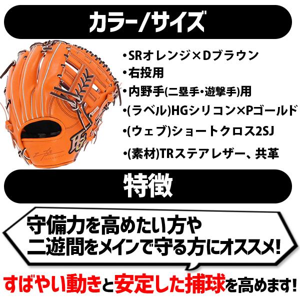 己極 野球 ハイゴールド 軟式グローブ 湯もみ型付け済 大人 Hi-Gold