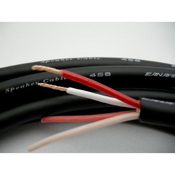 CANARE（カナレ） CANARE 4S8 スピーカーケーブル黒 1m切売り : SWITCH