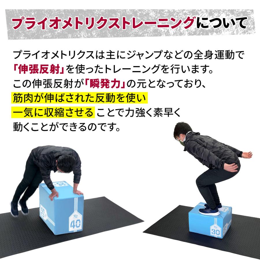 KaRaDa Style プライオボックス ソフト 30×40×50cm プライオメトリクス