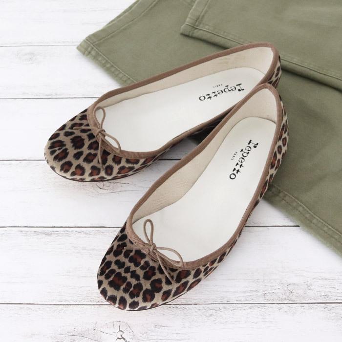 repetto（レペット） バレエシューズ サンドリオン V086BGH レオパード