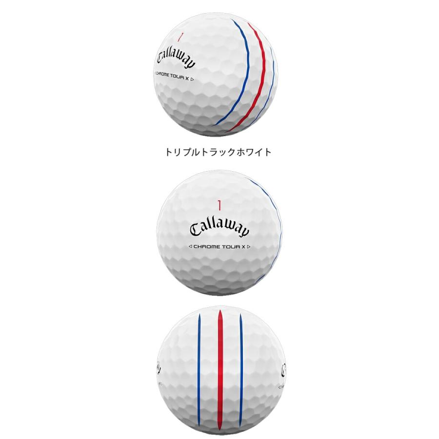 2ダースセット】キャロウェイゴルフ クロム ツアー X ゴルフボール 2