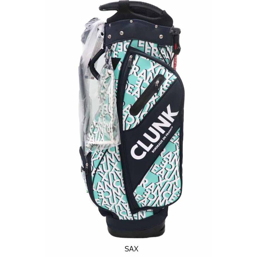 クランク 総柄スタンド キャディーバッグ 9.0型 CL5MNC09【22】CLUNK