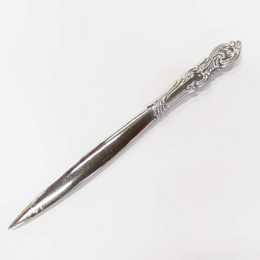 ペーパーナイフ レターオープナー アンティーク ヴィンテージ シルバー