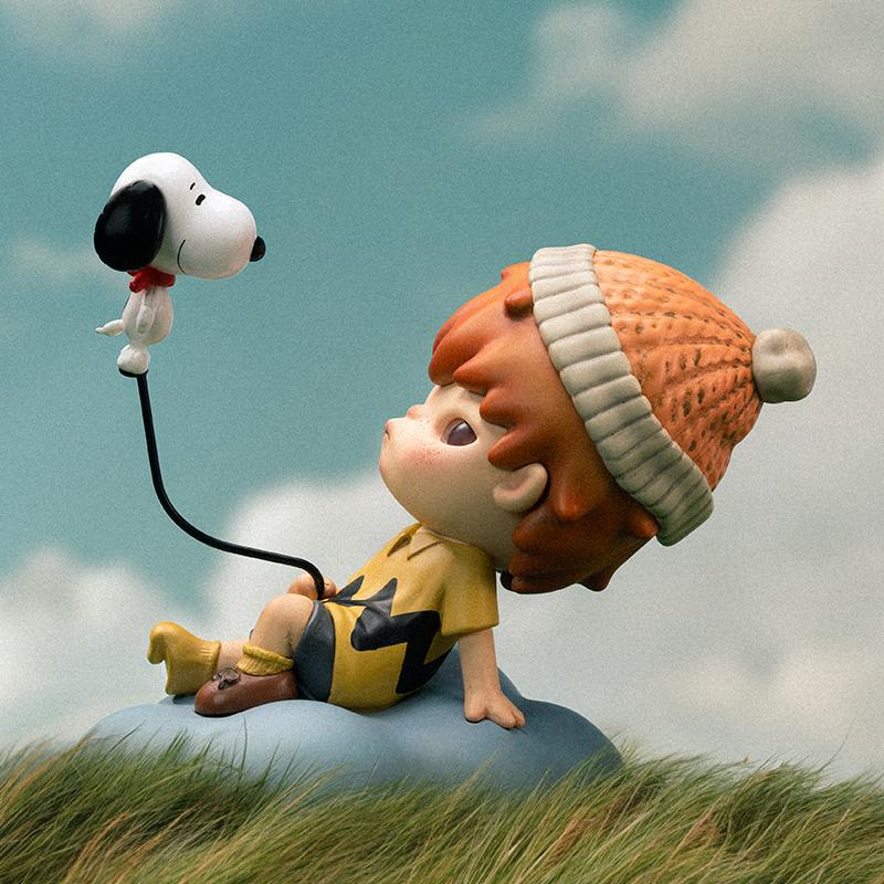 POP MART（ポップマート） POP MART HIRONO × SNOOPY フィギュア