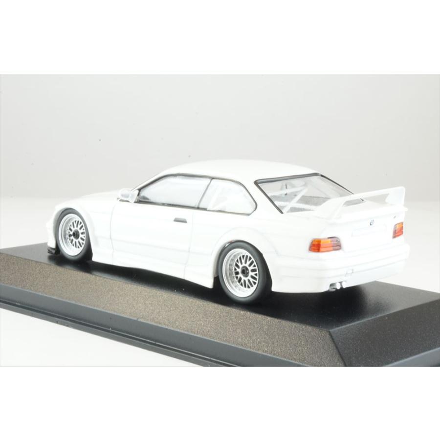 マキシチャンプス 1/43 BMW M3 E36 GTR 1993 ホワイト 完成品ミニカー