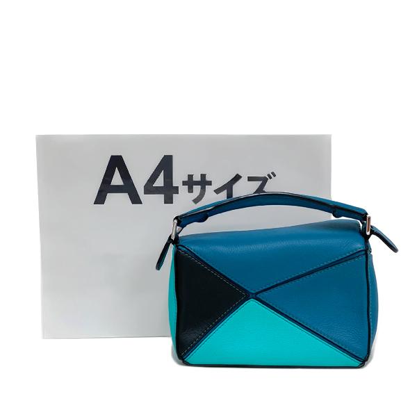 Puzzle（LOEWE） [中古] ロエベ パズルバッグ ミニ ハンドバッグ 2WAY