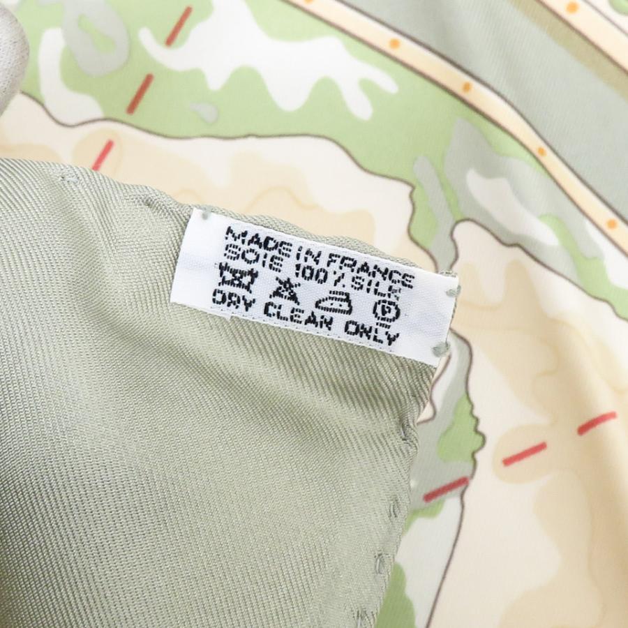 HERMES（エルメス） カレ90／スカーフ www.hermes.com 世界地図 シルク