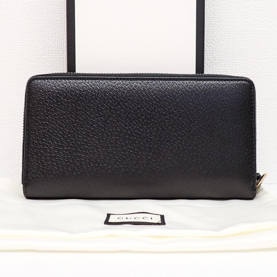 GUCCI（グッチ） アニマリエ メタルビー 蜂 ラウンドファスナー長財布