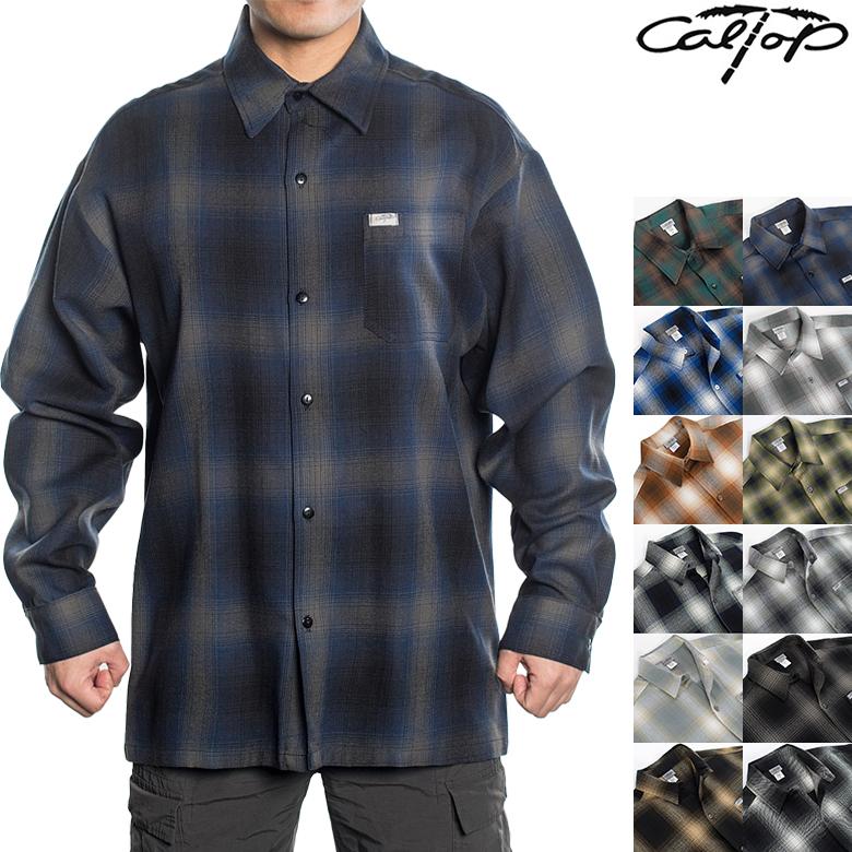 Cal Top（キャルトップ） チェックシャツ CALTOP L/S PLAID SHIRT