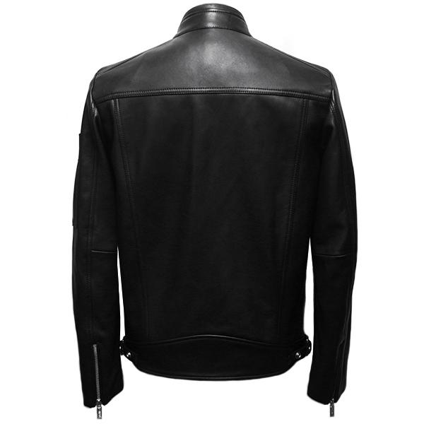 DIESEL（ディーゼル） レザー ブルゾン メンズ 革ジャン ライダース