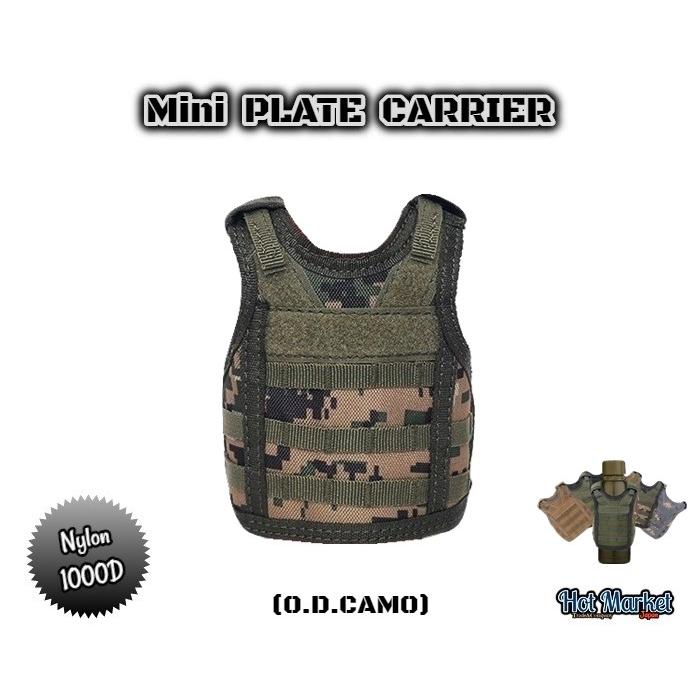 ミニ プレートキャリア 全6色 MOLLE SPC ボトルカバー プレキャリ