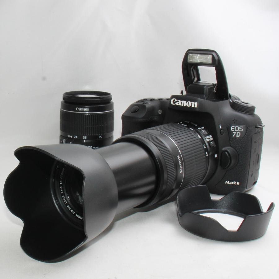 EOS キヤノン Canon 7D Mark II 手振れ補正ダブルレンズセット 当店