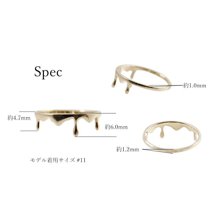 指輪 リング K10 10金 イエローゴールド ピンクゴールド ホワイト