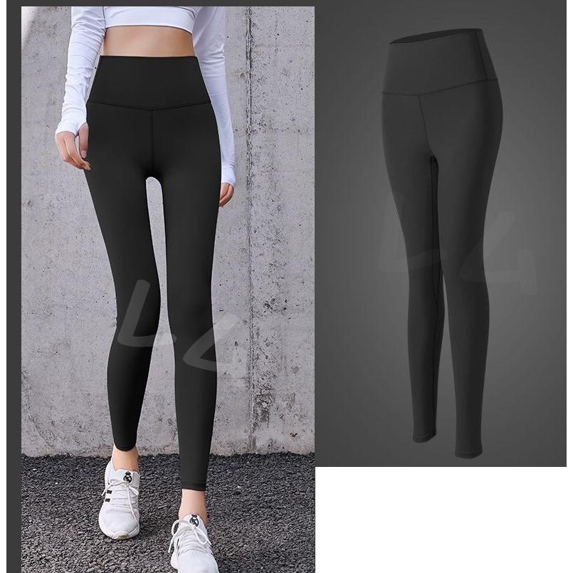 Mサイズ ヨガパンツ レディース 黒色 ストレッチ レギンス スポーツ