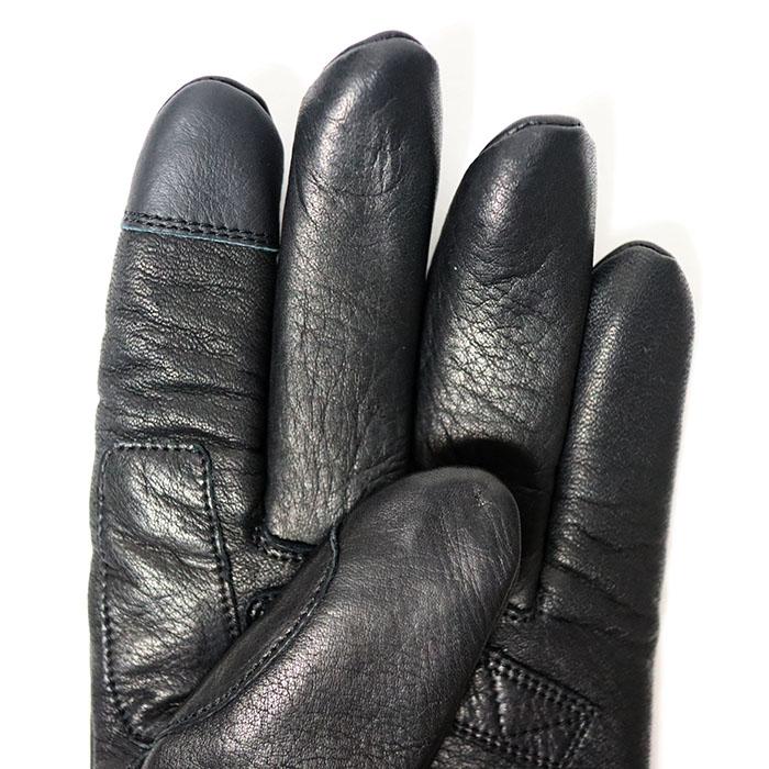 ポイント10倍】782-4970044 Schott/ショット ジップレザーグローブ