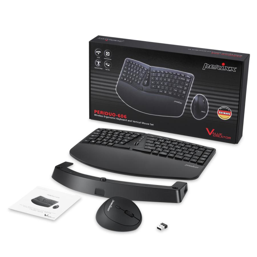 ペリックス（Perixx） エルゴノミクスキーボード マウスセット
