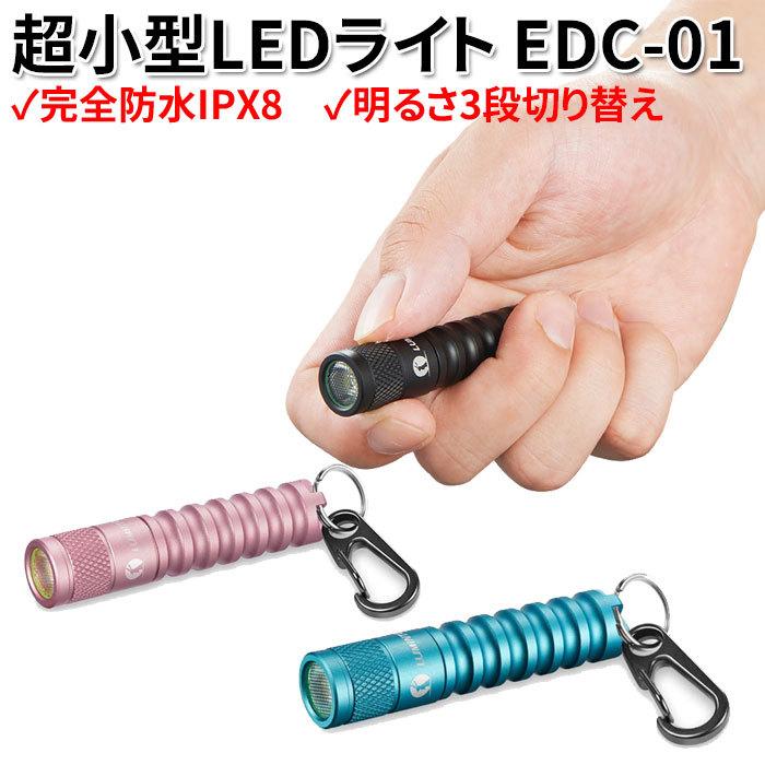 懐中電灯 LED 強力 ライト 小型 電池式 キーホルダー ミニ 携帯ライト