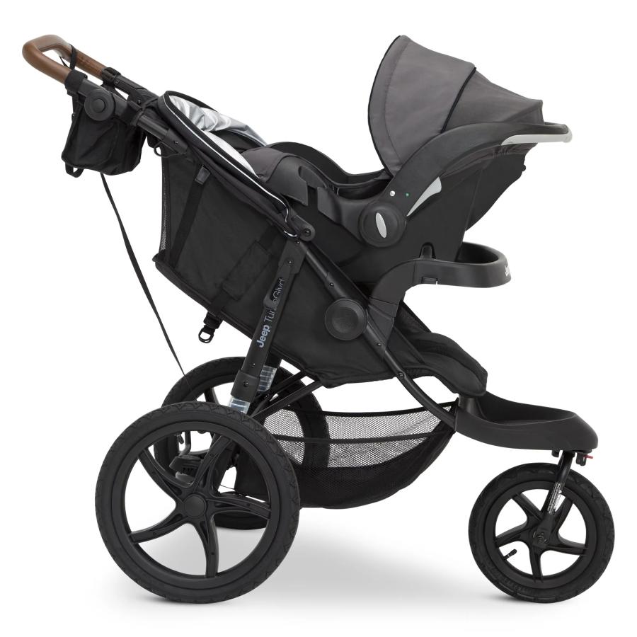 Jeep TurboGlyde Jogging Stroller by Delta Children Black ジープ