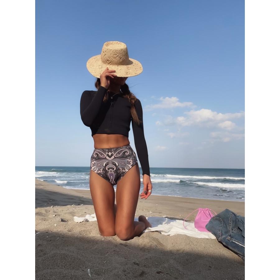 SEA×MEウェットスーツ 日本製 レディース フロントZIP付きショート丈