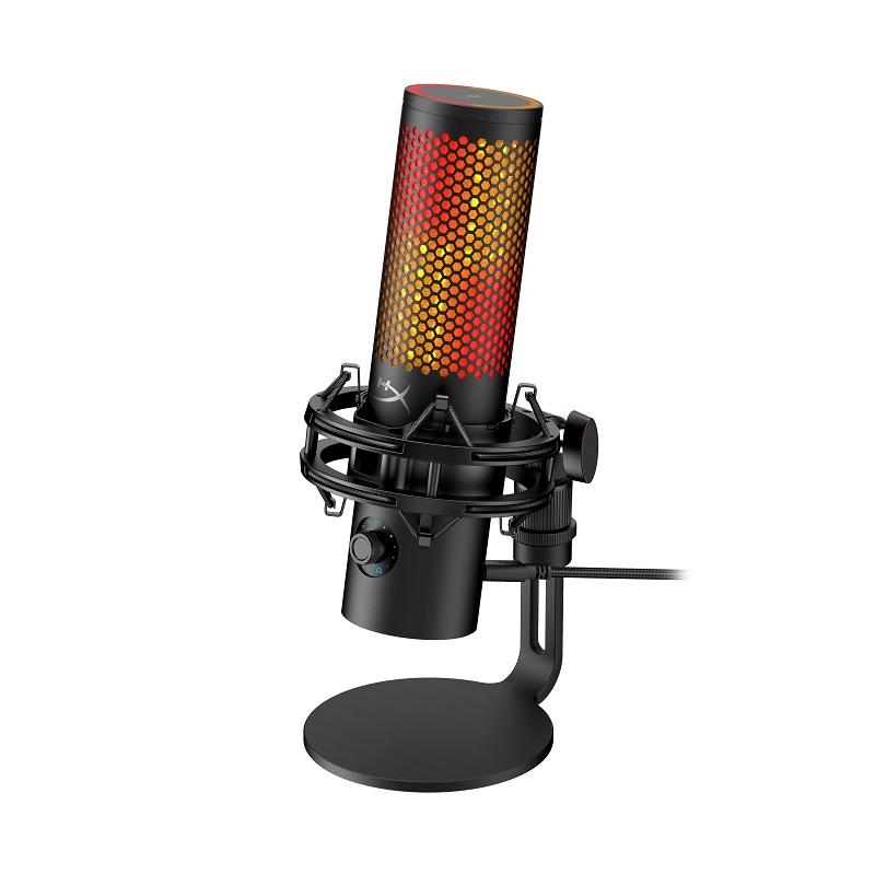 HyperX QuadCast 2 S コンデンサーマイク USBマイク ブラック 9A273AA