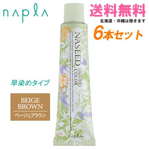 NASEED ナプラ ナシードカラー クイックグレイカラー ベージュブラウン