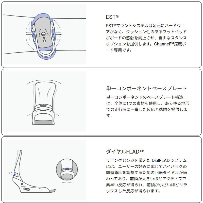 BURTON（バートン） ステップオン ビンディング ジェネシス est Burton