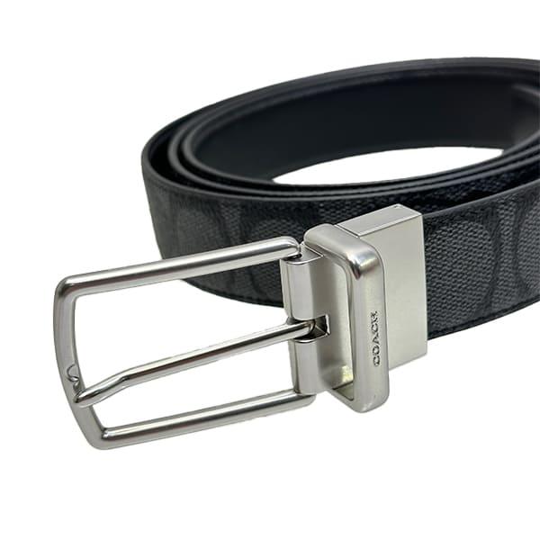 COACH（コーチ） 国内発送 ベルト メンズ シグネチャー ハーネス