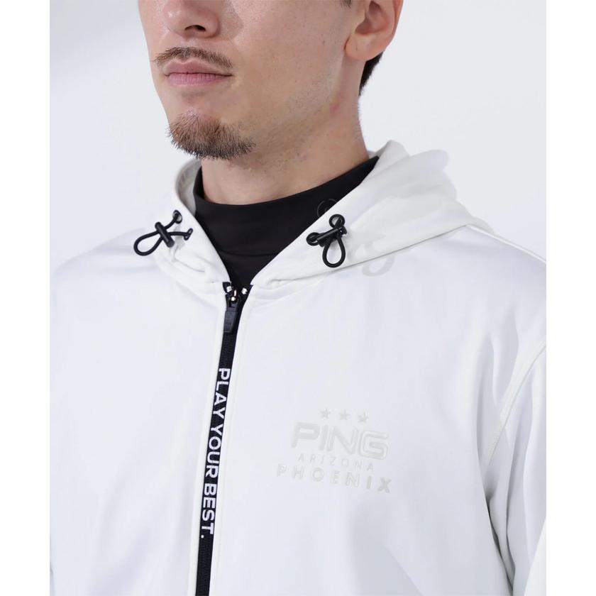 PING（ピン） ゴルフ ダンボールニット フルジップ スウェット
