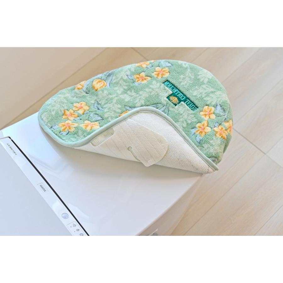 ROYAL COLLECTION（オカ） トイレマット 4点 セット 日本製 グリーン