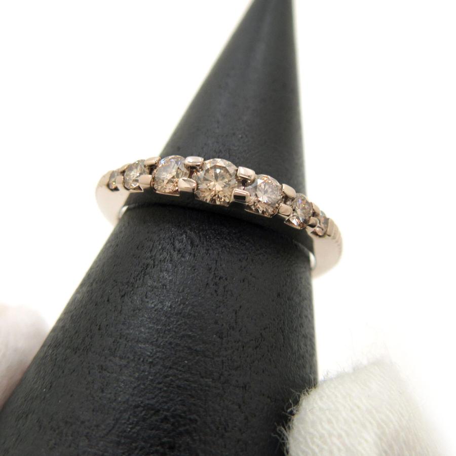 カシケイ Kashikey 指輪 新品仕上げ済 K18BG ネイキッド ブラウン