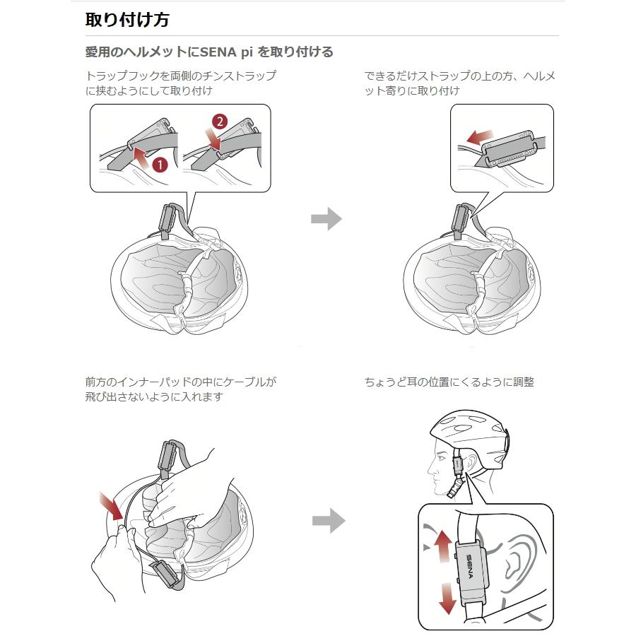 SENA（セナ） SENA 0411252 PI-01 pi (パイ) スマートヘルメット