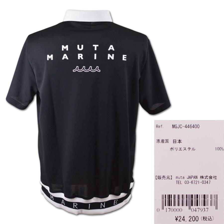muta（ムータ） 半袖ポロシャツ メンズ マリン ゴルフ ゴルフウェア