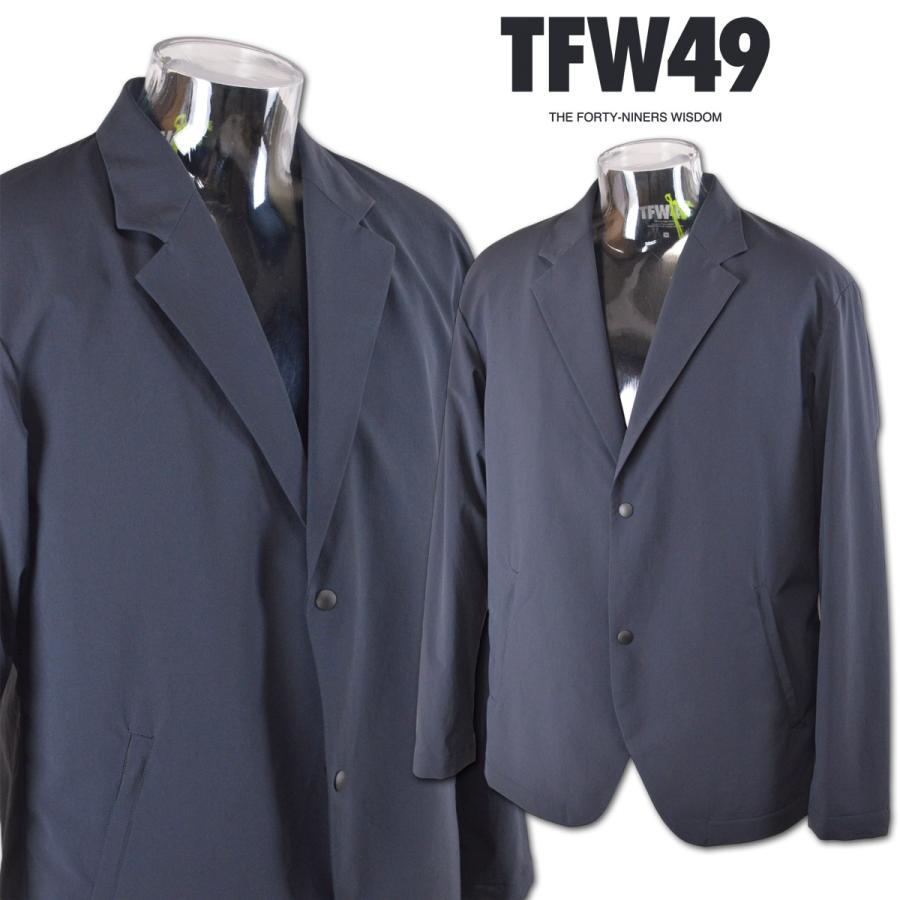 TFW49 ジャケット ゴルフウェア メンズ ゴルフ セットアップ 秋冬用 黒