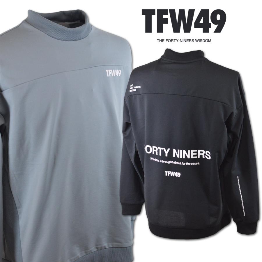 TFW49 プルオーバー メンズ 秋冬用 黒 グレー 青 M L LL t102420030