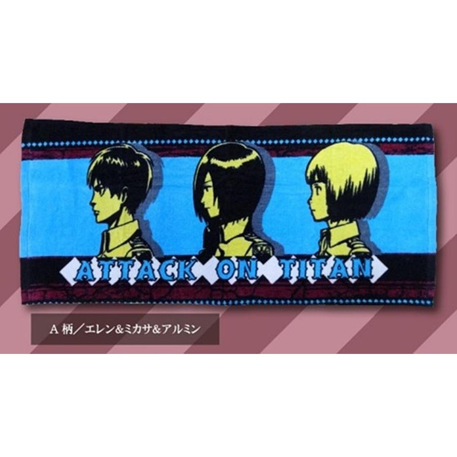 進撃の巨人 フェイスタオル アニメグッズ 漫画グッズ タオル キッズ